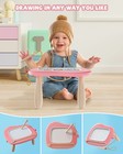 Magnetic Drawing Board  Doodle Board For Toddler Toys Age 1-3  Preschool Lear   