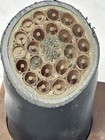Transatlantic Cable Section Paperweight On Fitted Stand 