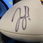 Joe Burrow Lsu Tigers Fanatics Authentic Autographed White Panel Football Coa