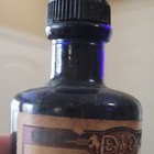 Rare Antique Purple Blue Medicine Bottle Oleo Resin Dodge   Olcott Co Apothecary