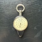 Vintage Tacro Opisometer Counter Distance Tool With Leather Pouch Germany