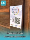 Qr Code Nfc Sticker For Google Reviews Tap Iphone Android Boost Business