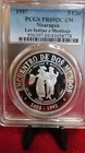 1997 Nicaragua Las Inditas O Mestizaje 5 Cordobas  Pcgs Pr69 Ibero-american Seri