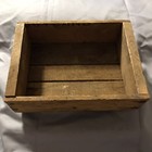Vtg Rustic Wooden Crate Of Reclaimed Wood 9    X 7   X 3  Distressed New York