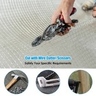 Costway 48 x 50  1 4 Inch Hardware Cloth Galvanized Wire Welded Fence Mesh Roll
