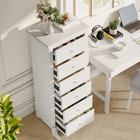 52  Tall 6-drawer Storage Dresser wooden chest Of Drawer For Bedroom living Room