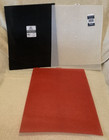 17 Pc Mixed Lot Plastic Canvas 7   10 Mesh Rectangle Sheets 10 5x13 5  - New