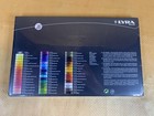 Lyra Aquacolor Wax Crayons - 48 Water Soluble Crayons For Professional And