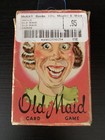 Vintage Whitman Old Maid Card Game  3009 15 In Box - 1950 s - Complete