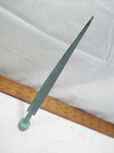 Brass Spear Spike Lightning Rod Weather Vane Topper Top Finial Barn Tip A