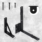 2 Set Anti Sag Gate Kit Gate Corner Brace Bracket Heavyduty Nosag Kit Forwoodenc