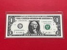 2013 Star Note   1 Dollar Bill   Chicago G   Uncirculated