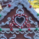 Valerie Parr Hill Lighted Gingerbread House Christmas Candy Holiday Decor