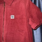 Nwot Lucy And Yak Red Corduroy Rex Zip Jumpsuit Coveralls Overalls Uk 12 Us 8