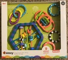 Teething Busy Bands Take Along  Toys  Baby Toy  Activity Toy  Sensory Toy For T