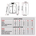 Womens Athletic Fleece Full Zip Tracksuit Hooded Top Sweatsuits