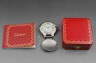  mint W  Box  Ballon Bleu De Cartier 3038 Swiss Made Desktop Travel Alarm Clock