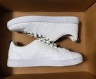 Adidas Advantage Clean Vs White Navy Mens 10 Sneaker Casual Shoes F99252