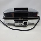 Vintage Ge General Electric Grill Waffle Baker Maker A2g48t Reversible Tested