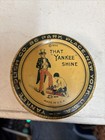 Vintage 1930 Uncle Sam    that Yankee Shine    Black Shoe Polish Tin