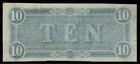 1864  10 Confederate States Of America  Note Richmond