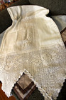 20 Pc Vintage Crochet Cutter Lot Doilies Dresser Scarves Trim