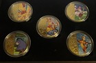 Disney 100 Years Of Wonder Winnie The Pooh   Friends 5 Coin Set W  Display Box 