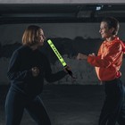 Pu Leather Striking Sticks Pad Karate Taekwondo Training Target Punching Paddle