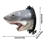 Shark Wall Mounted Trophy Sculpture Wall Realistic Shark Decoration Statue 