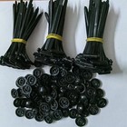 Universal Nylon Cable Tie Buckle  Heavy Duty Self-locking Nylon Zip Ties Holder