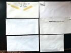 Zimbabwe 1990s Nice Lot Of 6 Commercial Covers To Usa  Superb Cancellations