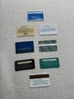 Lot Of 8vintage Credit Cards From 1984  And Up  Nice Cond Some Wear As Per Pic
