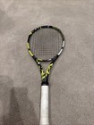 Babolat Pure Aero 2023 Tennis Racquet - Grey yellow white