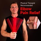 Theraband Flexbar  Tennis Elbow Therapy Bar  Relieve Assorted Styles-4 Piece Set