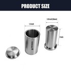 Bzbmgmo 1 18  30mm Precision Round Pre-press Mold Stainless Steel Tool