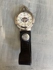 Harley-davidson Timepiece Collection Compass Dial Fob Snap Watch Box  Untested