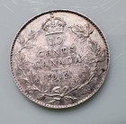 1912 Canada 10 Cents Silver Coin Featuring King George V Fast Shipping
