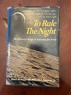 Apollo 15 Nasa Astronaut Jim Irwin Signed Book To Rule The Night