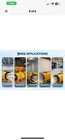 16 4ft Flexible Pvc Duct Hose Round Yellow For Universal Ventilation Fan