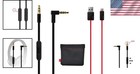 1 4m Aux Cable With Remote Mic   Charger For Beats By Dre Headphones