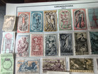 Czechoslovakia Czech Pre 1977 Foreign Postage Stamps Used 50 Stamps
