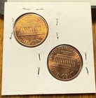 1988-p   1988-d Lincoln Memorial Cents Unc From Orig Fed Wrapped Bu Rolls   8806
