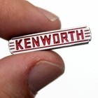 Kenworth Kw Emblem Lapel Enamel Hat Pin Metal