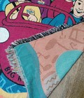 The Wiggles Woven Blanket Featuring The Big Red Car Characters 2003