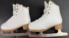 Gam Ultima Girls Figure Ice Skates White Lace Up Mark 1 Size 11j   7 1 3