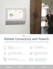 Iqr-pg Qolsys Dsc 7   Touchscreen Wireless Secondary Keypad Powerg