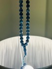 Blue Marbled Islamic Prayer Beads 33 Tasbih Misbaha Sibha Muslim Rosary Dhikr
