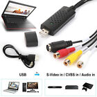 Usb 2 0 Audio Video Vhs To Dvd Vcr Converter Capture Card Adapter Digital Format