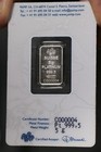      1 Digit Serial No  4       Pamp Suisse - 5 Gram Platinum Bar - Lady Fortuna     