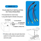Mkr-12 Quick Connect Plug For Minn Kota Trolling Motor Ulterra  Ultrex  Terrova